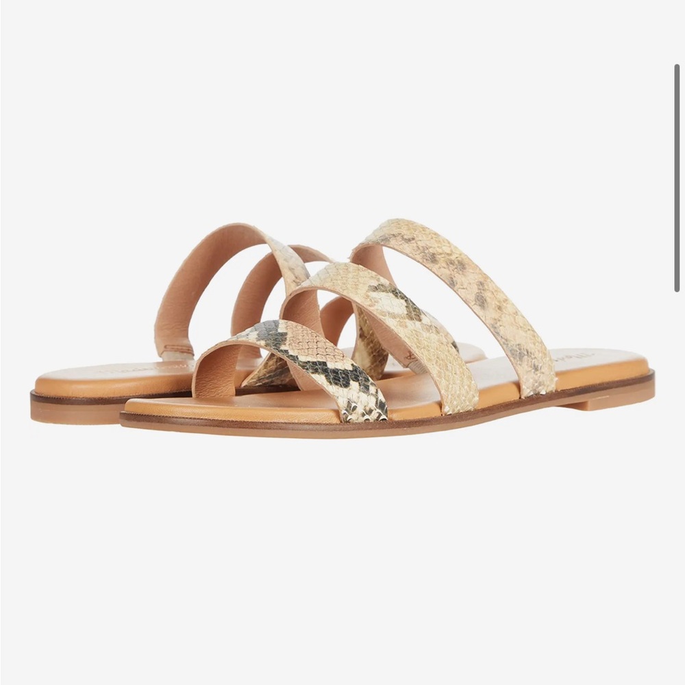 Madewell The Ilana Slide Sandal in
Snake Embossed Size 8.5